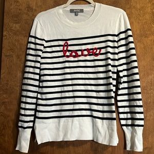 Size medium love sweater